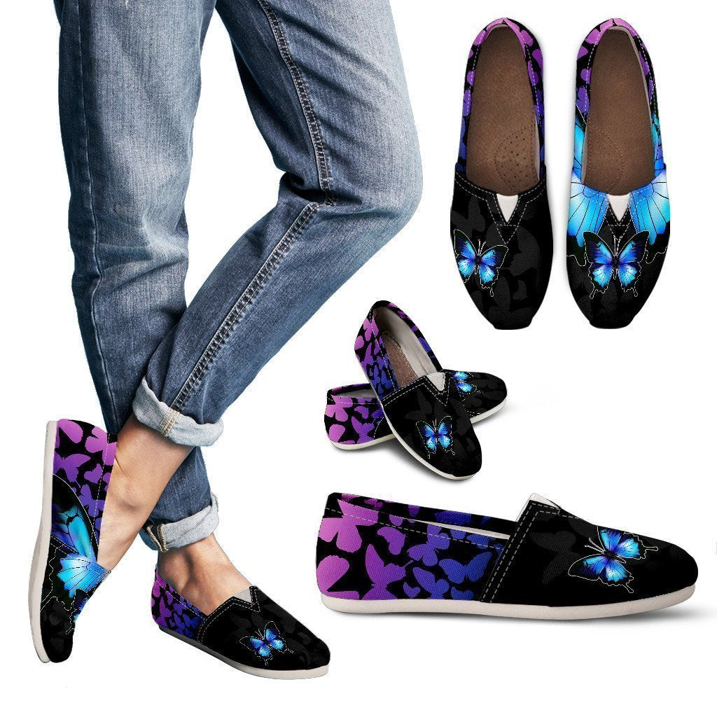 Butterfly Heaven Women's Casual Shoes-6teenth World™-Women's Casual Shoes-US6 (EU36)-Vibe Cosy™