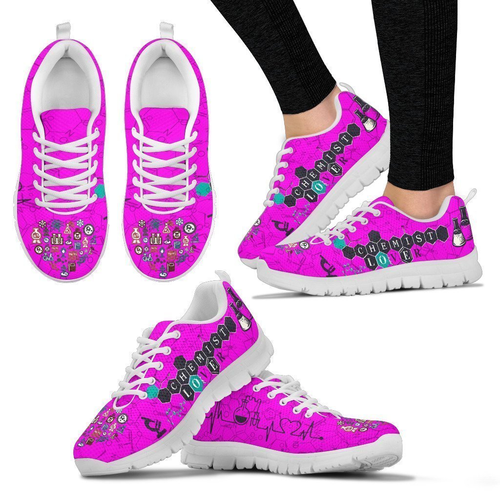 Pink - Chemist Women's Sneakers-6teenth World™-Women's Sneakers-US5 (EU35)-Vibe Cosy™