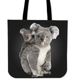 Koala tote bag - Australia NN2-TOTE BAGS-HP Arts-Koala tote bag - Australia NN2-Vibe Cosy™