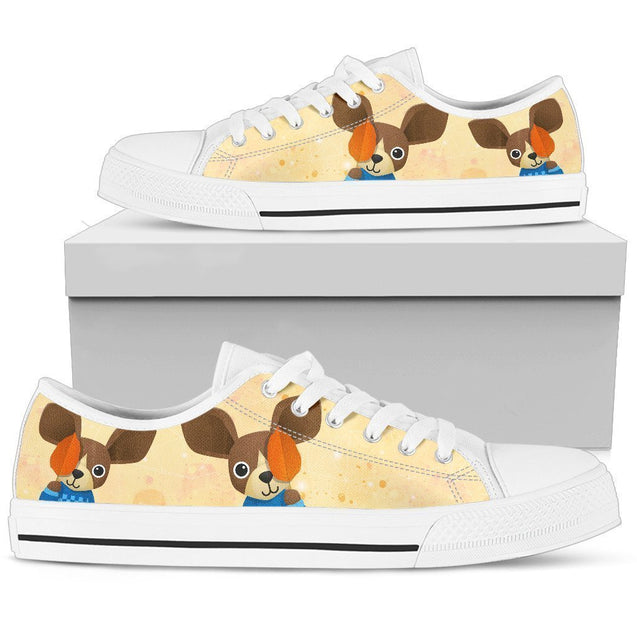 Chihuahua Women's Low Top Shoe-6teenth World™-Women's Low Top Shoe-US5.5 (EU36)-Vibe Cosy™