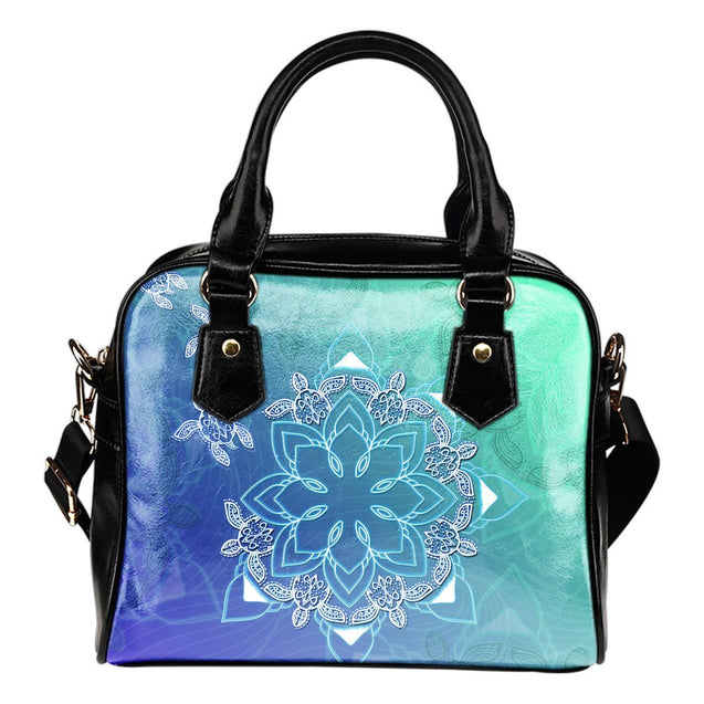 Turtle Shoulder Handbag 07 - AH-SHOULDER HANDBAGS-Alohawaii-Shoulder Handbag-Black-PU leather-Vibe Cosy™