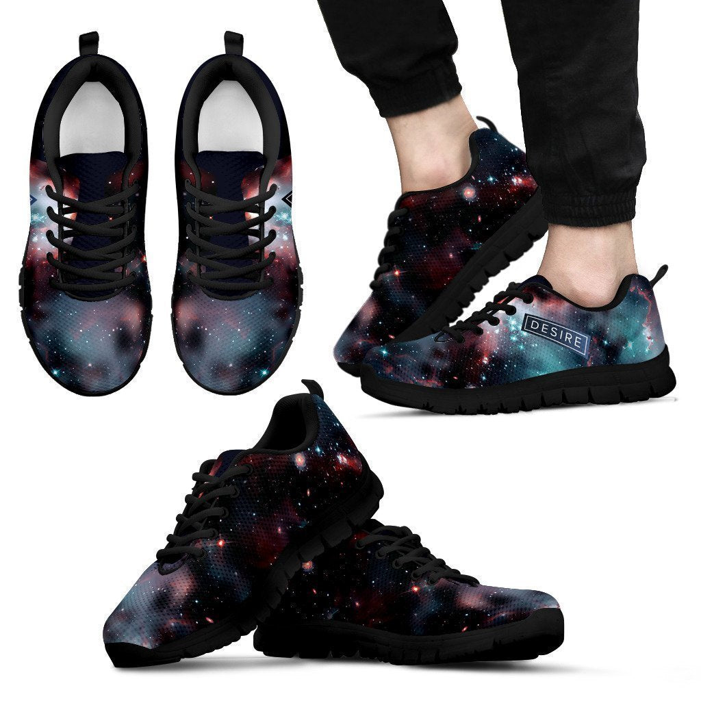 Nebula Desire Men's Sneakers Black-6teenth World™-Men's Sneakers-US5 (EU38)-Vibe Cosy™