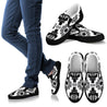 Seven Tribes White and Black Men's Slip Ons-6teenth World™-Kid's Sneakers-US8 (EU40)-Vibe Cosy™