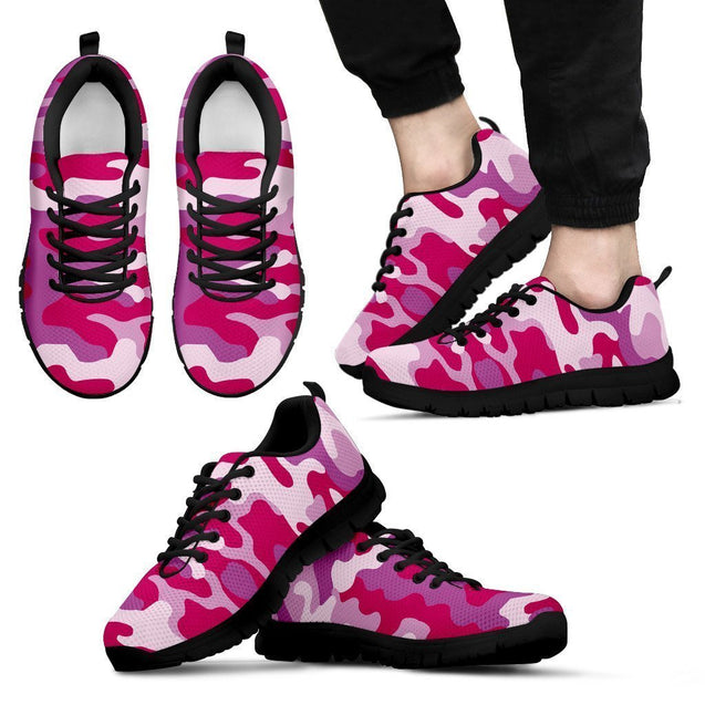 Camo Shoes-Shoes-6teenth Outlet-Men's Sneakers - Black - Camo Shoes-US5 (EU38)-Vibe Cosy™