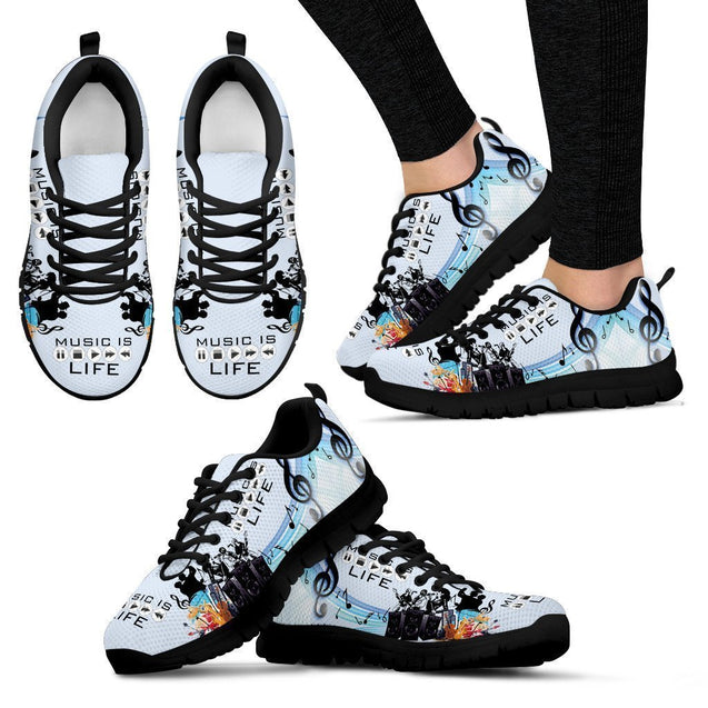 Musician Women's Sneakers-6teenth World™-Women's Sneakers-US5 (EU35)-Vibe Cosy™