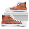 Brick High Top white toe-6teenth World™-Men's High Top Shoe-US5 (EU38)-Vibe Cosy™