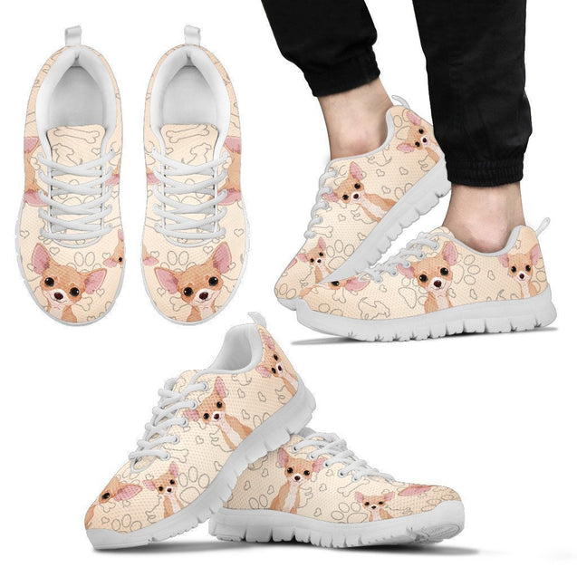 Chihuahua men's Sneakers-6teenth World™-Men's Sneakers-US5 (EU38)-Vibe Cosy™