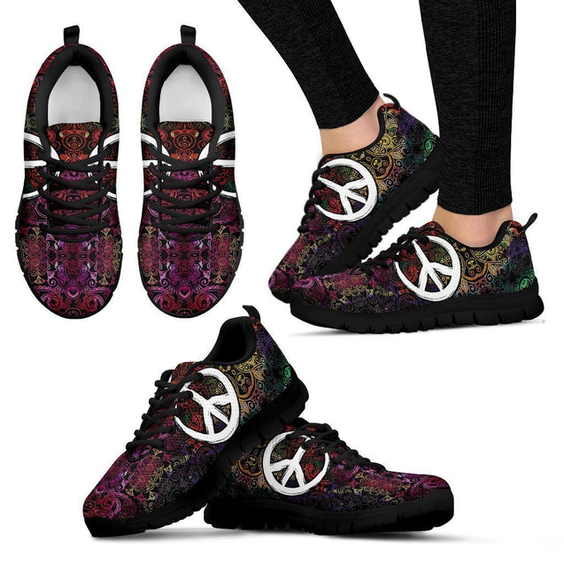 Peace Women's Sneakers-6teenth World™-Women's Sneakers-US5 (EU35)-Vibe Cosy™