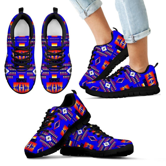 Seven Tribes Blue Sopo Kid's Sneakers-6teenth World™-Kid's Sneakers-11 CHILD (EU28)-Vibe Cosy™