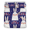 Merry Christmas Bunny Bedding Set-6teenth World™-Bedding Set-US Twin-Vibe Cosy™