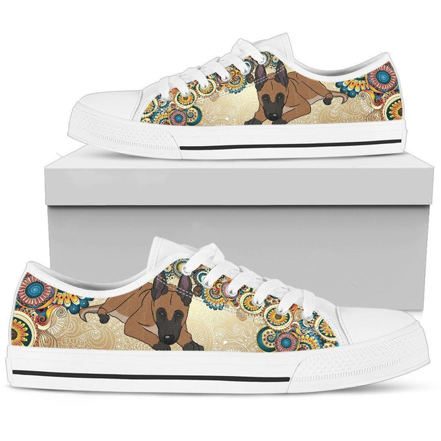 Belgian Shepherd Women's Low Top Shoe-6teenth World™-Women's Low Top Shoe-US5.5 (EU36)-Vibe Cosy™