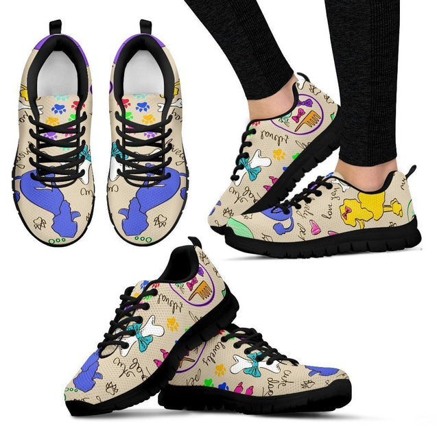 Poodle Shoes Women's Sneakers-6teenth World™-Women's Sneakers-US5 (EU35)-Vibe Cosy™