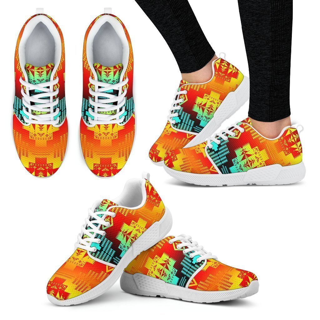 Seven Tribes Fire Sopo Women's Athletic Sneakers-6teenth World™-Women's Athletic Sneakers-US5 (EU35)-Vibe Cosy™