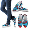 Turquoise Fire and Turquoises Men's Sopo Slip ons White Sole-6teenth World™-Kid's Sneakers-US8 (EU40)-Vibe Cosy™