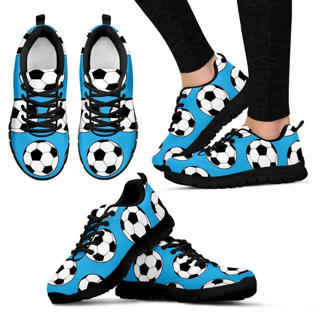 Soccer shoes-Shoes-6teenth Outlet-Women's Sneakers - Black - Soccer Shoes-US5 (EU35)-Vibe Cosy™