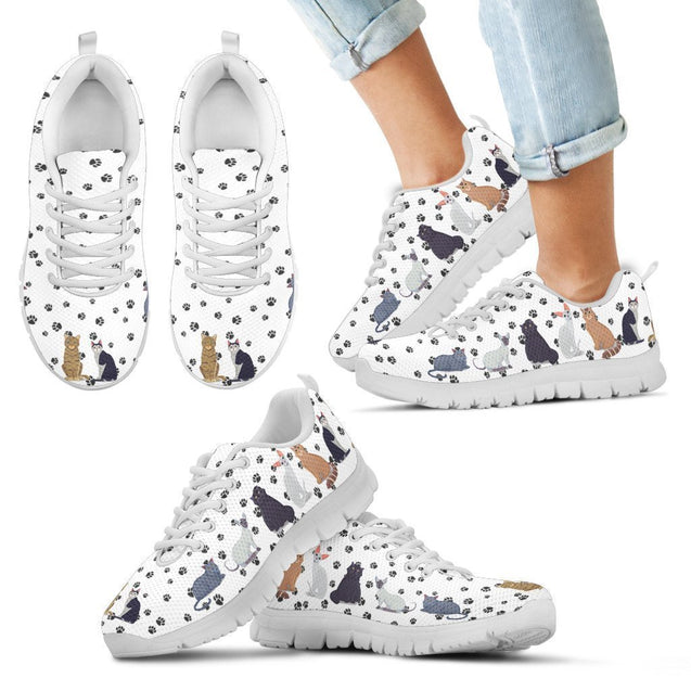 Cats Kid's Sneakers-6teenth World™-Kid's Sneakers-11 CHILD (EU28)-Vibe Cosy™