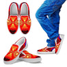 Seven Tribes Double Horizon Red Sopo Kid's Slip Ons-6teenth World™-Kid's Slip Ons-11 CHILD (EU28)-Vibe Cosy™