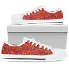 Red & White Women's Low Top Shoe-6teenth World™-Women's Low Top Shoe-US5.5 (EU36)-Vibe Cosy™