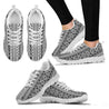 Poly Tribal Sneakers 03 - AH - J9-SNEAKERS-Alohawaii-Women's Sneakers-US5 (EU35)-White-Vibe Cosy™