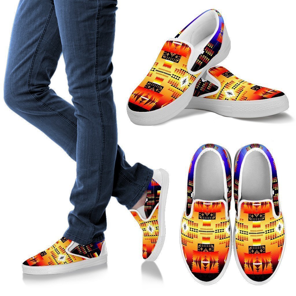 Seven Tribe Morning to Midnight Sopo Men's Slip Ons-6teenth World™-Kid's Sneakers-US8 (EU40)-Vibe Cosy™