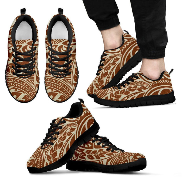 Poly Tribal Sneakers 25 - AH - J9-SNEAKERS-Alohawaii-Men's Sneakers-US5 (EU38)-Black-Vibe Cosy™