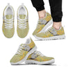 Australia shoes- Australian koala with mimosa men's/women's sneakers NN8-SNEAKERS-HP Arts-Men's Sneakers - White - Australia shoes- Australian koala with mimosa men's sneakers white NN8-US5 (EU38)-Vibe Cosy™