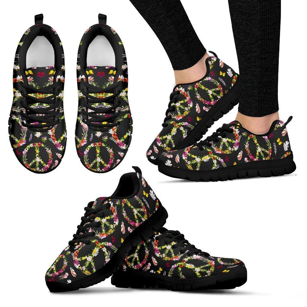 Peace Women's Sneakers-6teenth World™-Women's Sneakers-US5 (EU35)-Vibe Cosy™