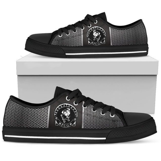 Pug Women's Low Top Shoe-6teenth World™-Women's Low Top Shoe-US5.5 (EU36)-Vibe Cosy™