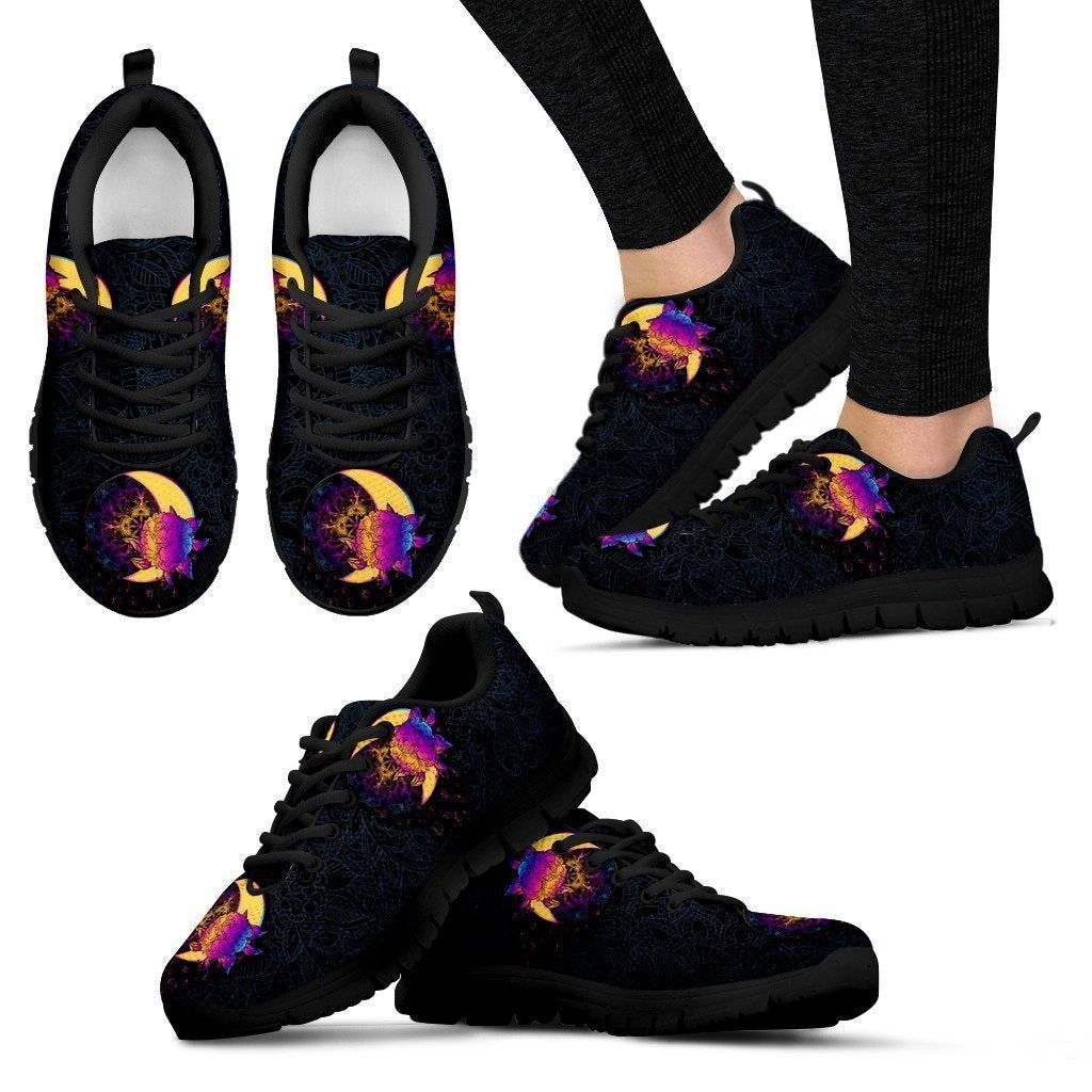 Moon and colors Women's Sneakers-6teenth World™-Women's Sneakers-US5 (EU35)-Vibe Cosy™