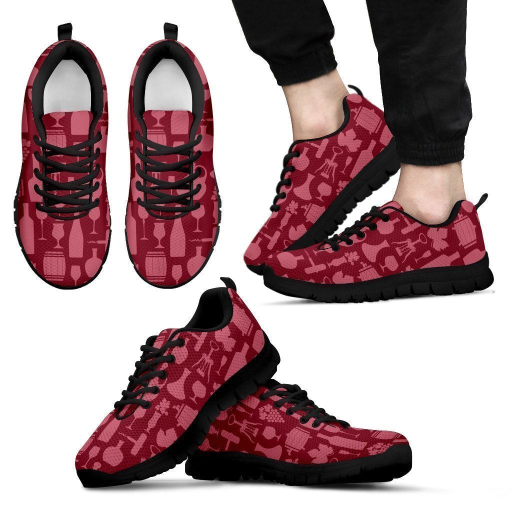 Wine Shoes-Shoes-6teenth Outlet-Men's Sneakers - Black - Wine Shoes-US5 (EU38)-Vibe Cosy™