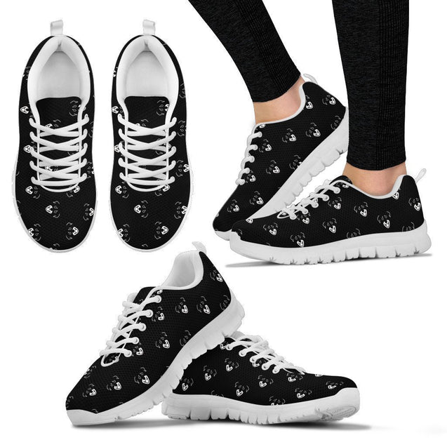 Rottweiler Lover Women's Sneakers-6teenth World™-Women's Sneakers-US5 (EU35)-Vibe Cosy™