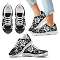 Hibiscus Royal Pattern Sneakers - AH-SNEAKERS-Alohawaii-Kid's Sneakers-11 CHILD (EU28)-White-Vibe Cosy™