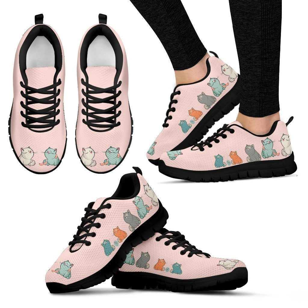Cats Women's Sneakers-6teenth World™-Women's Sneakers-US5 (EU35)-Vibe Cosy™