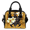 Turtle Shoulder Handbag 04 - AH-SHOULDER HANDBAGS-Alohawaii-Shoulder Handbag-Black-PU leather-Vibe Cosy™