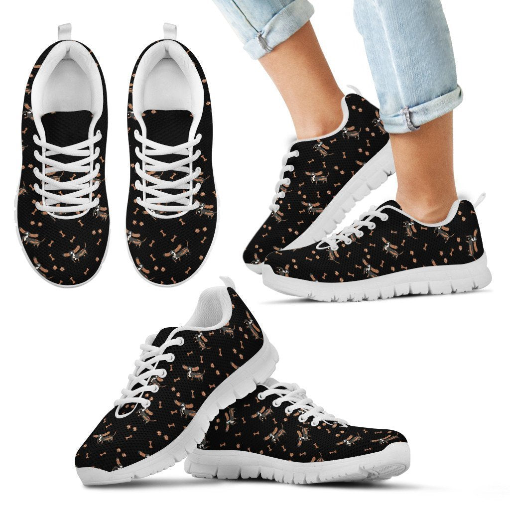 Basset Hound Lover Kid's Sneakers-6teenth World™-Kid's Sneakers-11 CHILD (EU28)-Vibe Cosy™