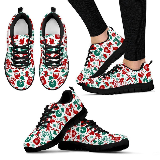 Christmas Women's Sneakers-6teenth World™-Women's Sneakers-US5 (EU35)-Vibe Cosy™