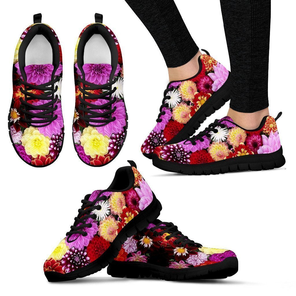 Florist Women's Sneakers.-6teenth World™-Women's Sneakers-US5 (EU35)-Vibe Cosy™