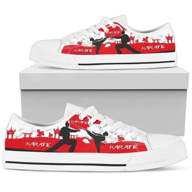 Karate Women's Low Top Shoe-6teenth World™-Women's Low Top Shoe-US5.5 (EU36)-Vibe Cosy™