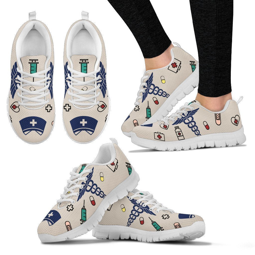 Nurse Women's Sneakers-6teenth World™-Women's Sneakers-US5 (EU35)-Vibe Cosy™