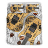 Paranormal Guitar Therapy Bedding Set Supreme for Lovers of Music & Guitars-6teenth World™-Bedding Set-US Twin-Vibe Cosy™