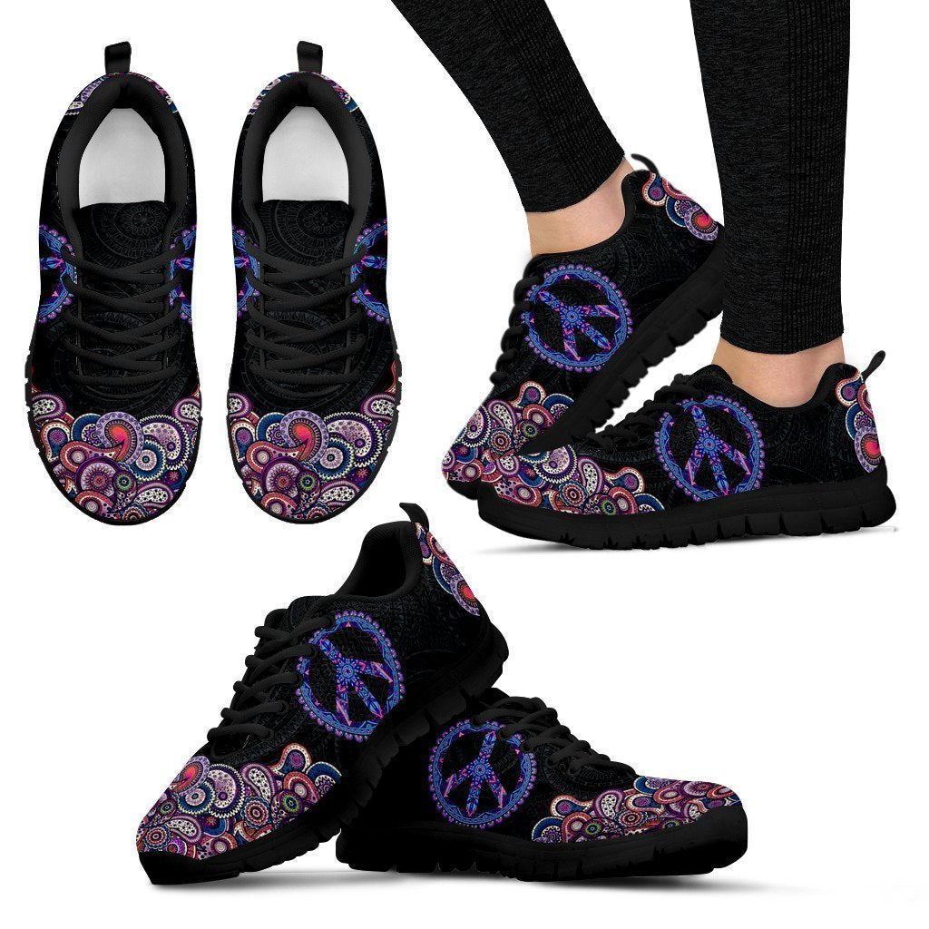 Peace Women's Sneakers-6teenth World™-Women's Sneakers-US5 (EU35)-Vibe Cosy™