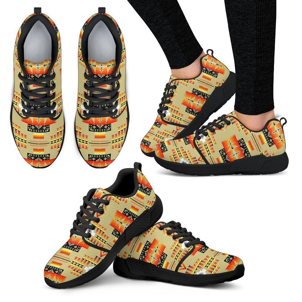 Seven Tribes Tan Sopo Women's Athletic Sneakers-6teenth World™-Women's Athletic Sneakers-US5 (EU35)-Vibe Cosy™
