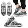 Drawing patterns-Shoes-6teenth Outlet-Men's Sneakers - White - Drawing patterns-US5 (EU38)-Vibe Cosy™