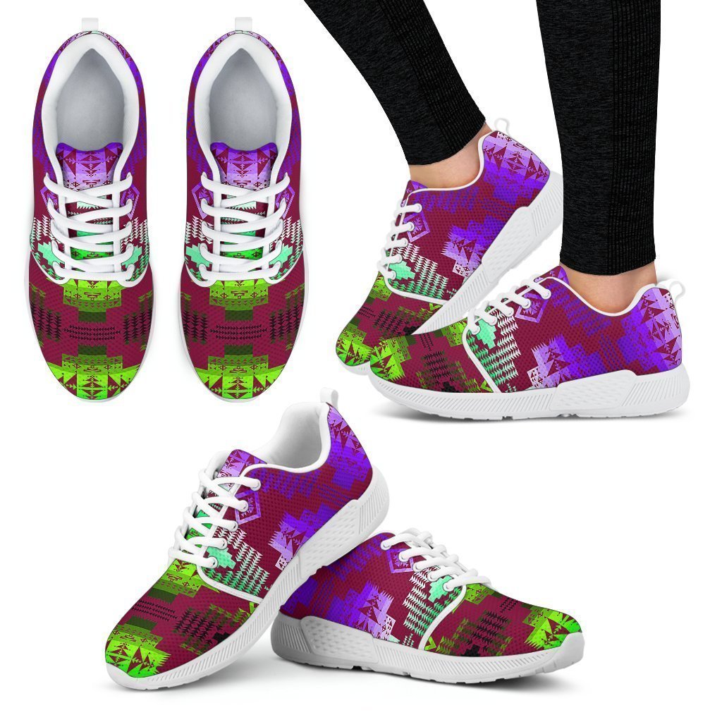 Plum Shades Sopo Women's Athletic Sneakers-6teenth World™-Women's Athletic Sneakers-US5 (EU35)-Vibe Cosy™