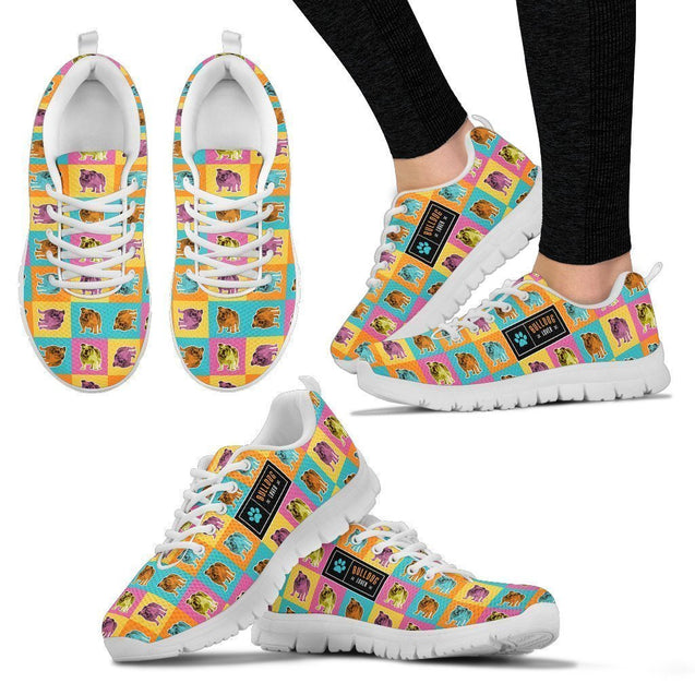 Bulldog Running Women's Sneakers-6teenth World™-Women's Sneakers-US5 (EU35)-Vibe Cosy™