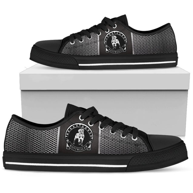 Rottweiler Women's Low Top Shoe-6teenth World™-Women's Low Top Shoe-US5.5 (EU36)-Vibe Cosy™