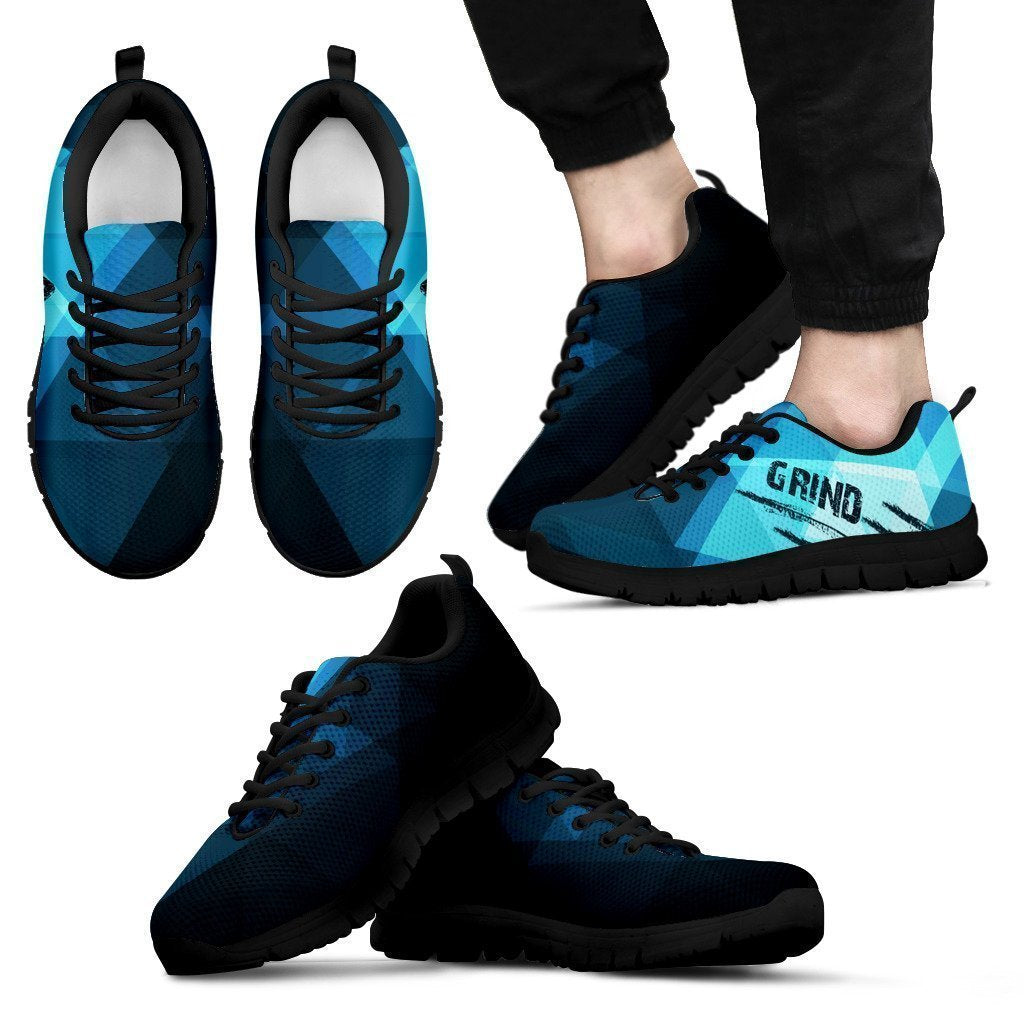 Grind Black men's Sneakers-6teenth World™-Men's Sneakers-US5 (EU38)-Vibe Cosy™