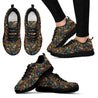 Abstract heads Women's Sneakers-6teenth World™-Women's Sneakers-US5 (EU35)-Vibe Cosy™