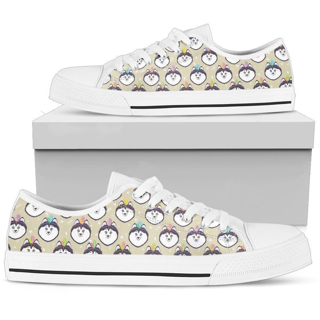 Husky Women's Low Top Shoe-6teenth World™-Women's Low Top Shoe-US5.5 (EU36)-Vibe Cosy™