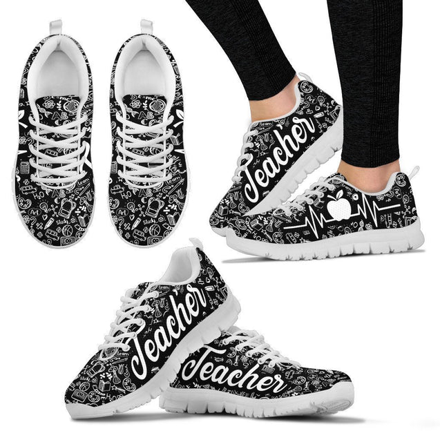 TEACHER PATTERN Women's Sneakers-6teenth World™-Women's Sneakers-US5 (EU35)-Vibe Cosy™